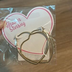 Frasier Sterling Heart Earrings